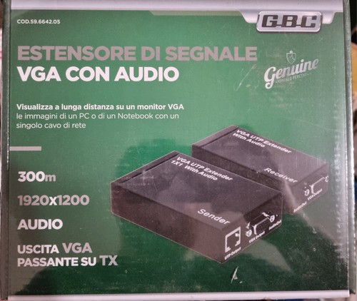 Estensore vga cavo ethernet - vga,