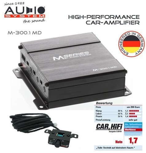 Audio system 300 - md, mono