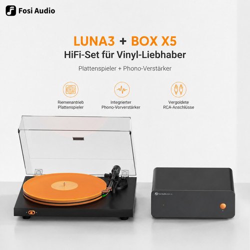 Fosi audio luna3 giradischi - audio,